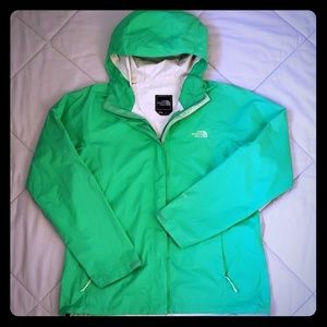 The North Face rain jacket